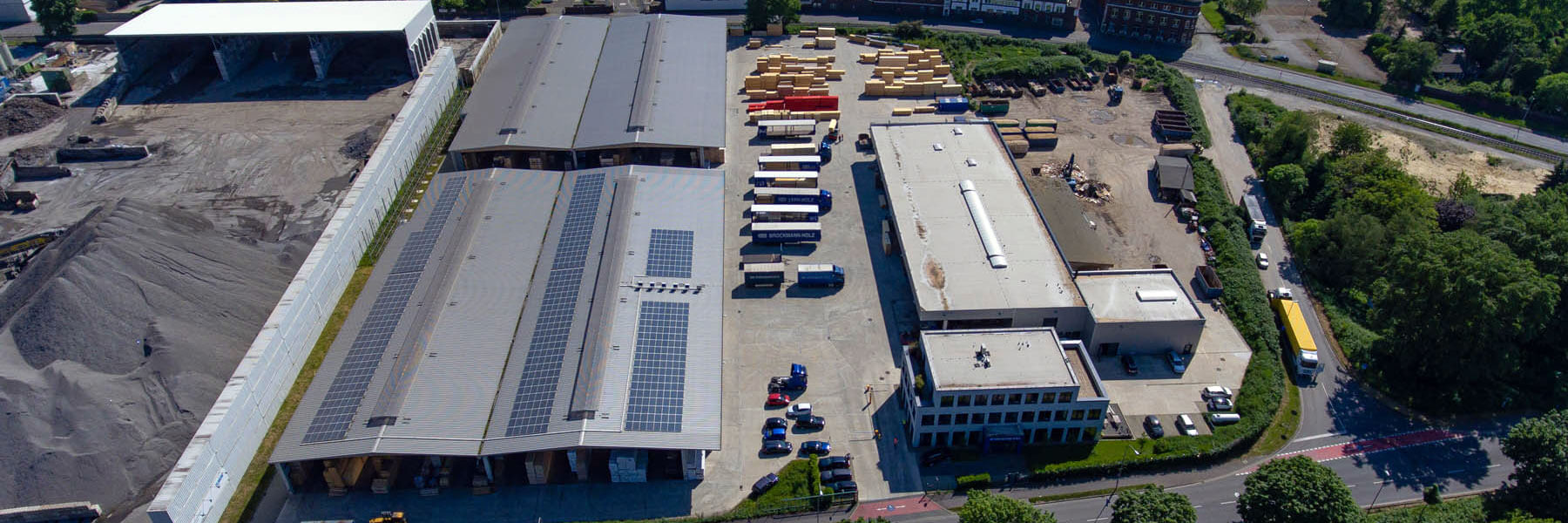 Nachhaltigkeit Brockmann Holz Krefeld - Photovoltaikanlage